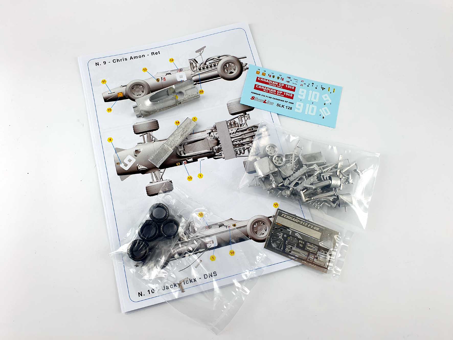 Tameo SLK 128 kit modellino scala 1/43