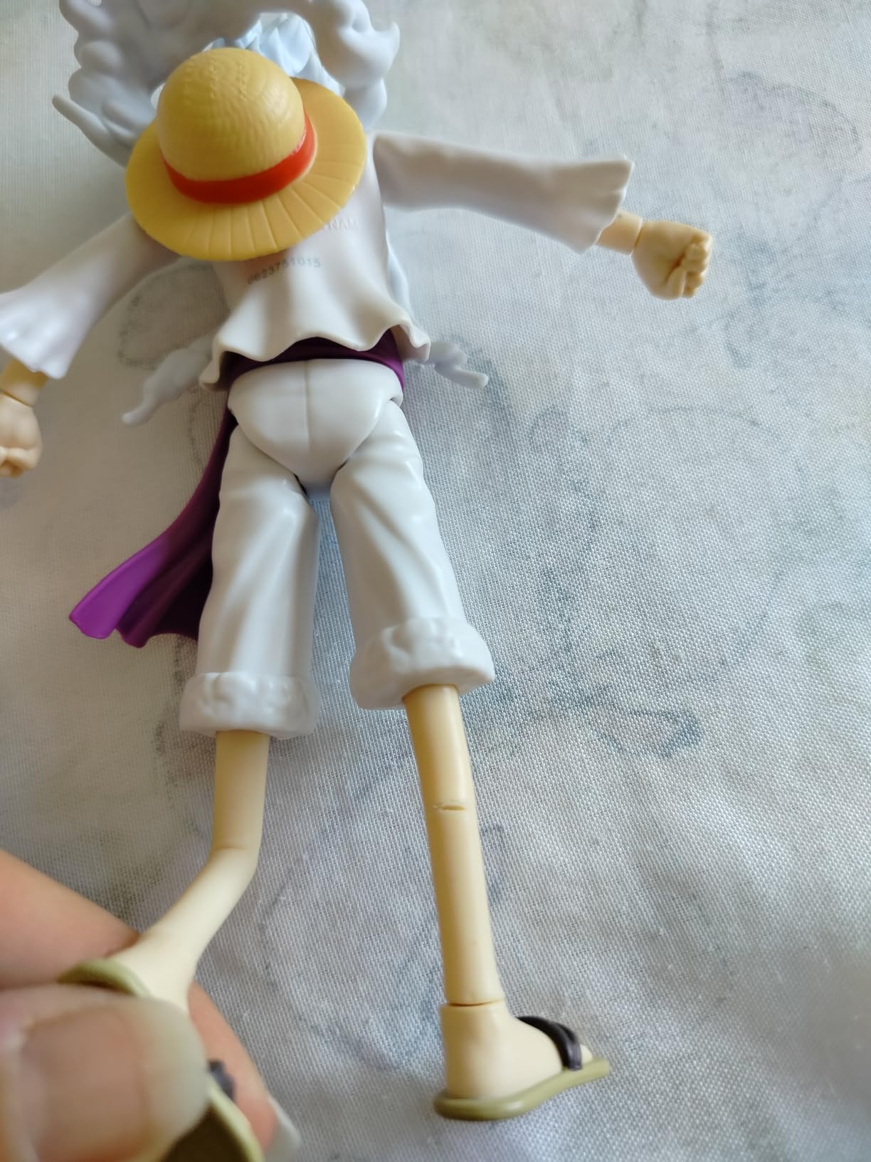 Bandai Anime Heroes Luffy Gear 5 action figure 17 cm snodata