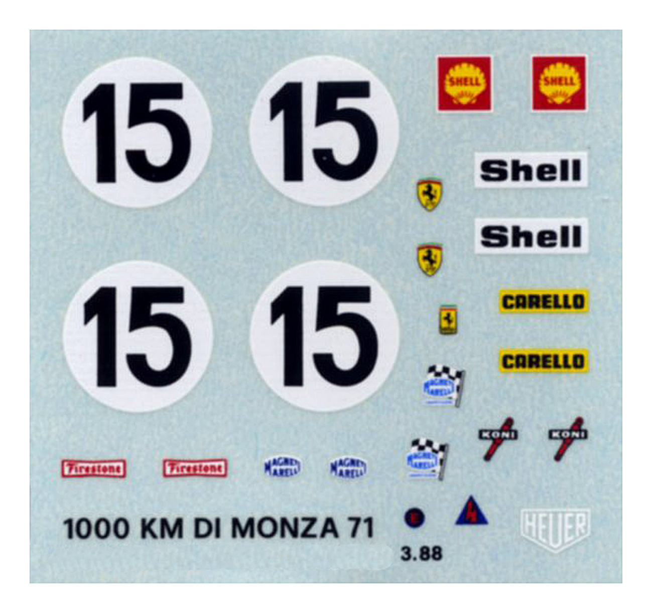 Tameo Kits TMK 146 kit auto 1/43 metallo