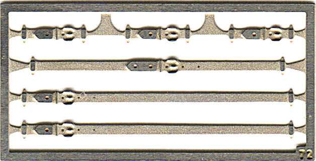 Tameo FT 16 ganci cuoio anni ’50 6 pezzi