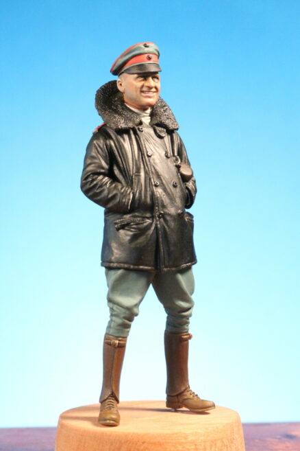 Model Cellar Manfred von Richthofen figurino WWI con bastone