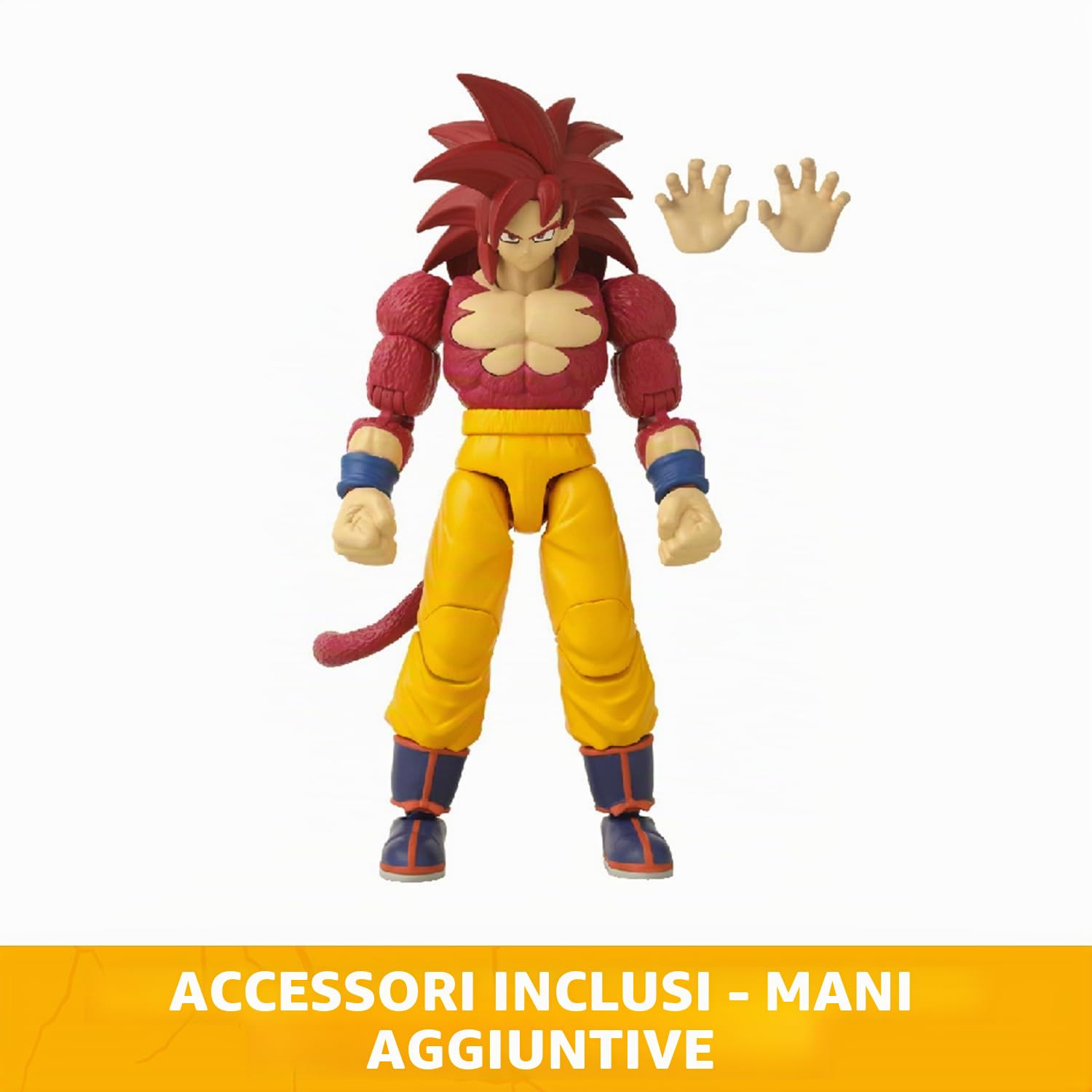 Bandai Dragon Stars Goku Super Saiyan 4 Daima action figure 17 cm