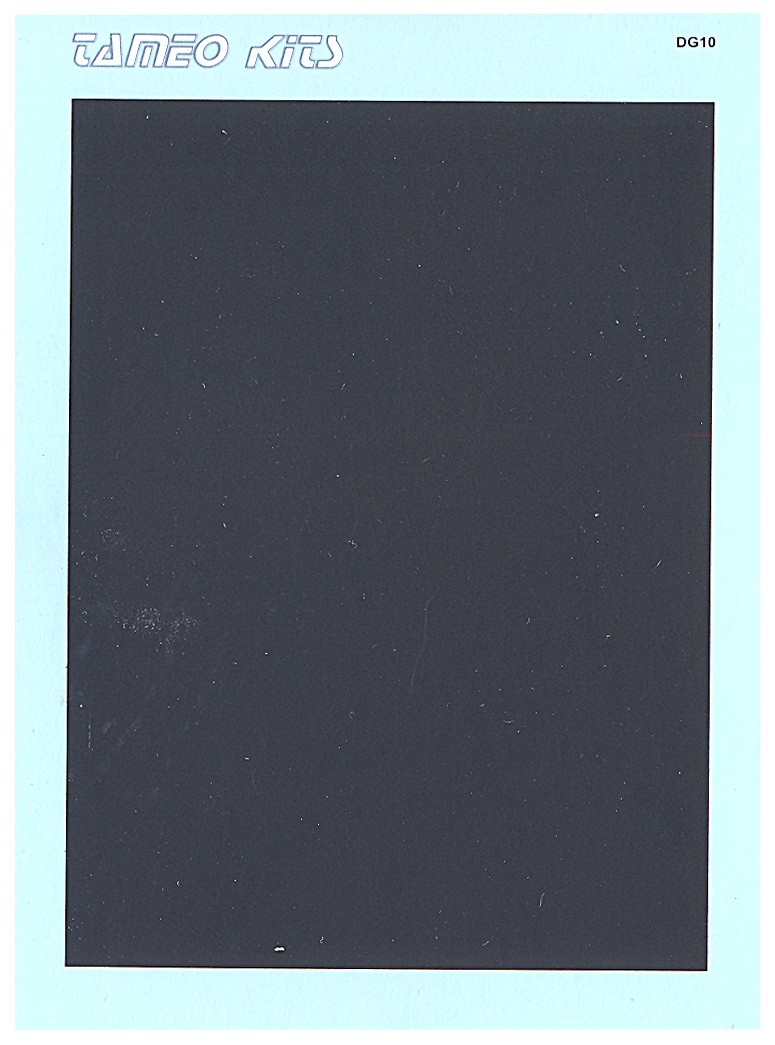 Tameo Kits DG 10 decal nero opaco 103x87 mm