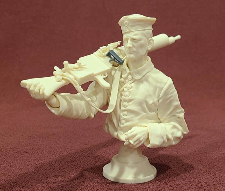 Model Cellar WWI German MG08/15 busto in resina tedesco