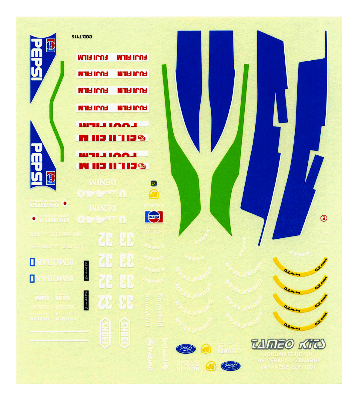 Tameo Kits TMK 150 kit montaggio 1/43 metallo