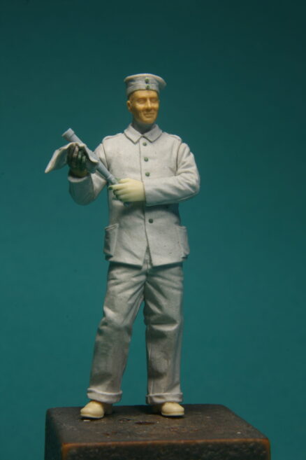 Model Cellar German aircraft mechanic #2 statuetta resina