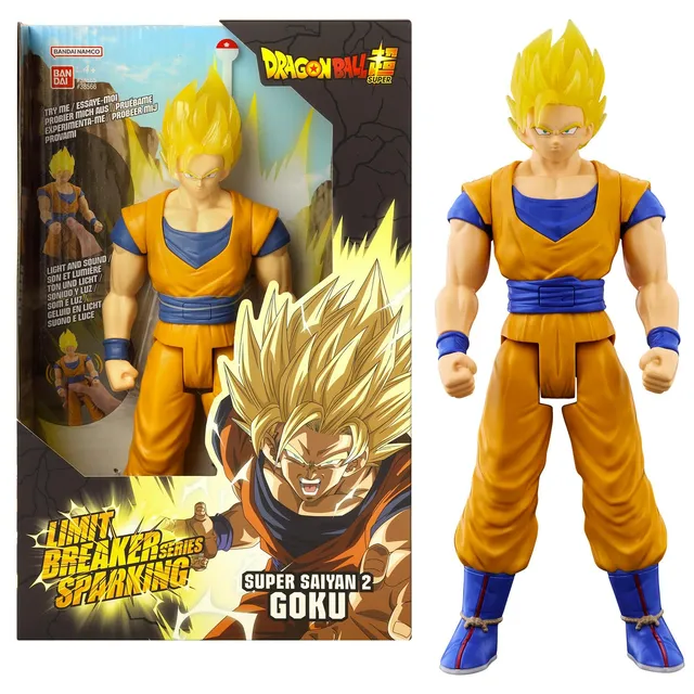 Bandai Dragon Ball Super Saiyan 2 Goku action figure 30 cm luci suoni