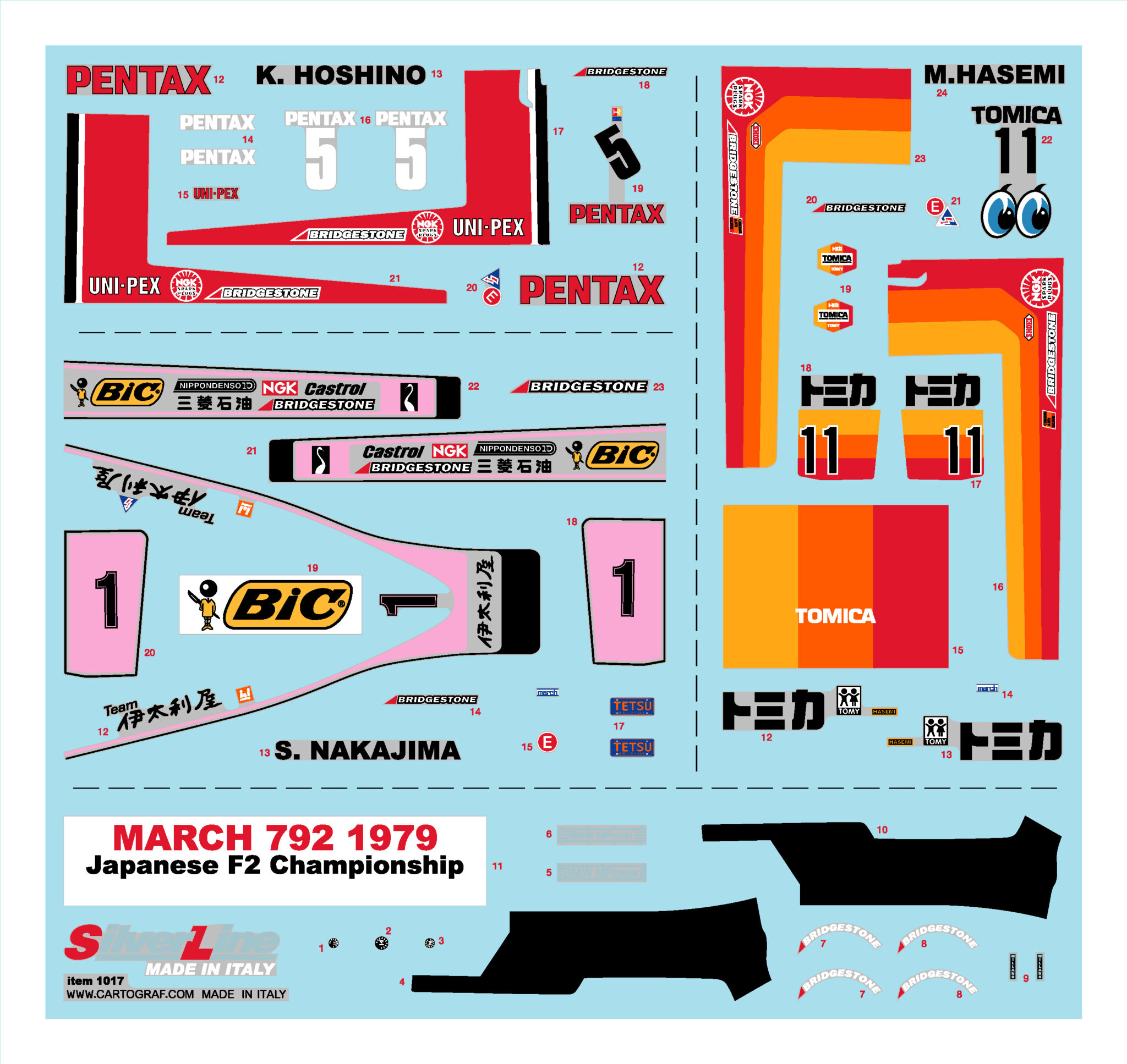 Tameo Kits Silver Line SLK 049 kit montaggio 1/43