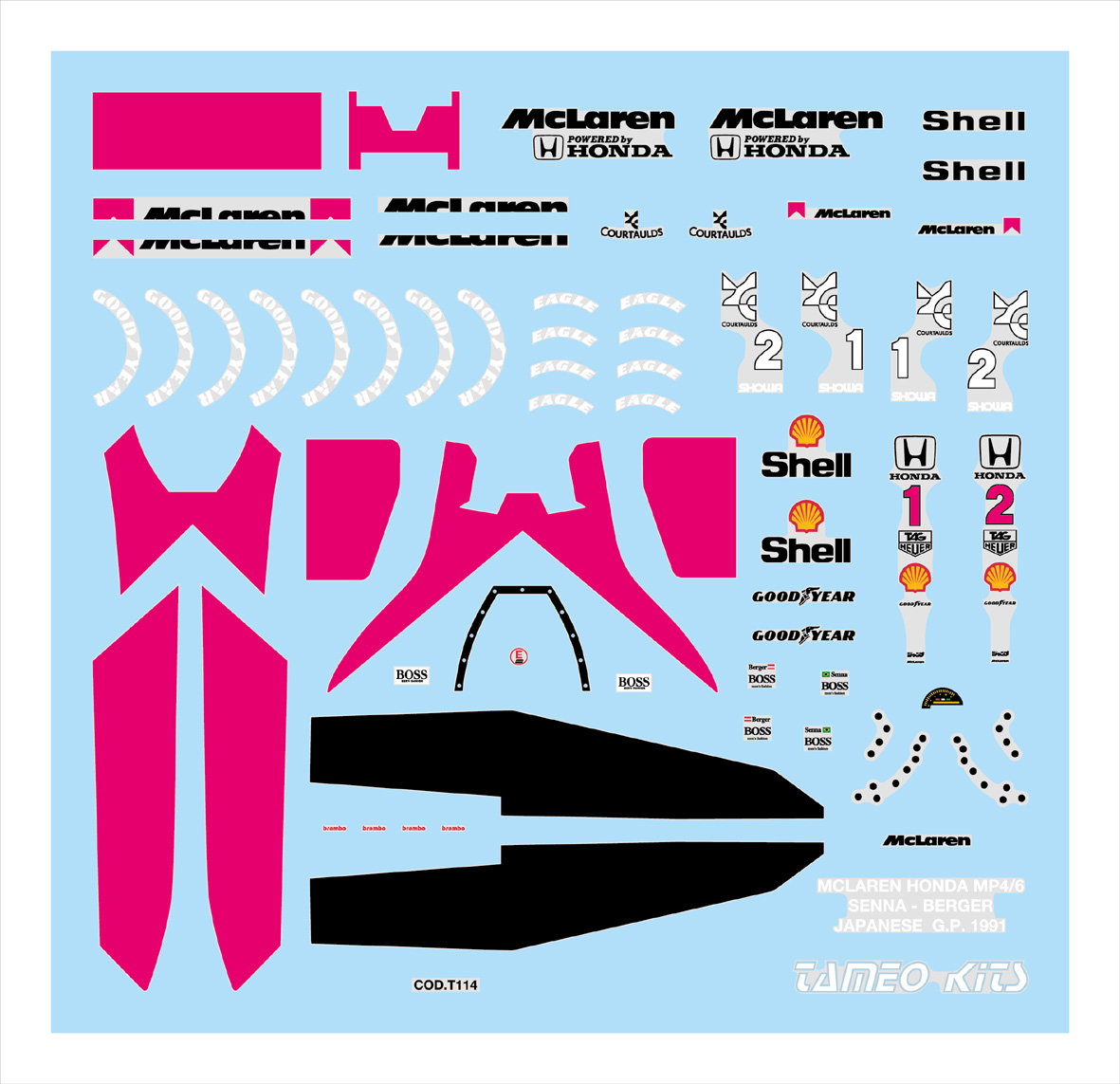 Tameo Kits TMK 149 kit 1/43 metallo bianco