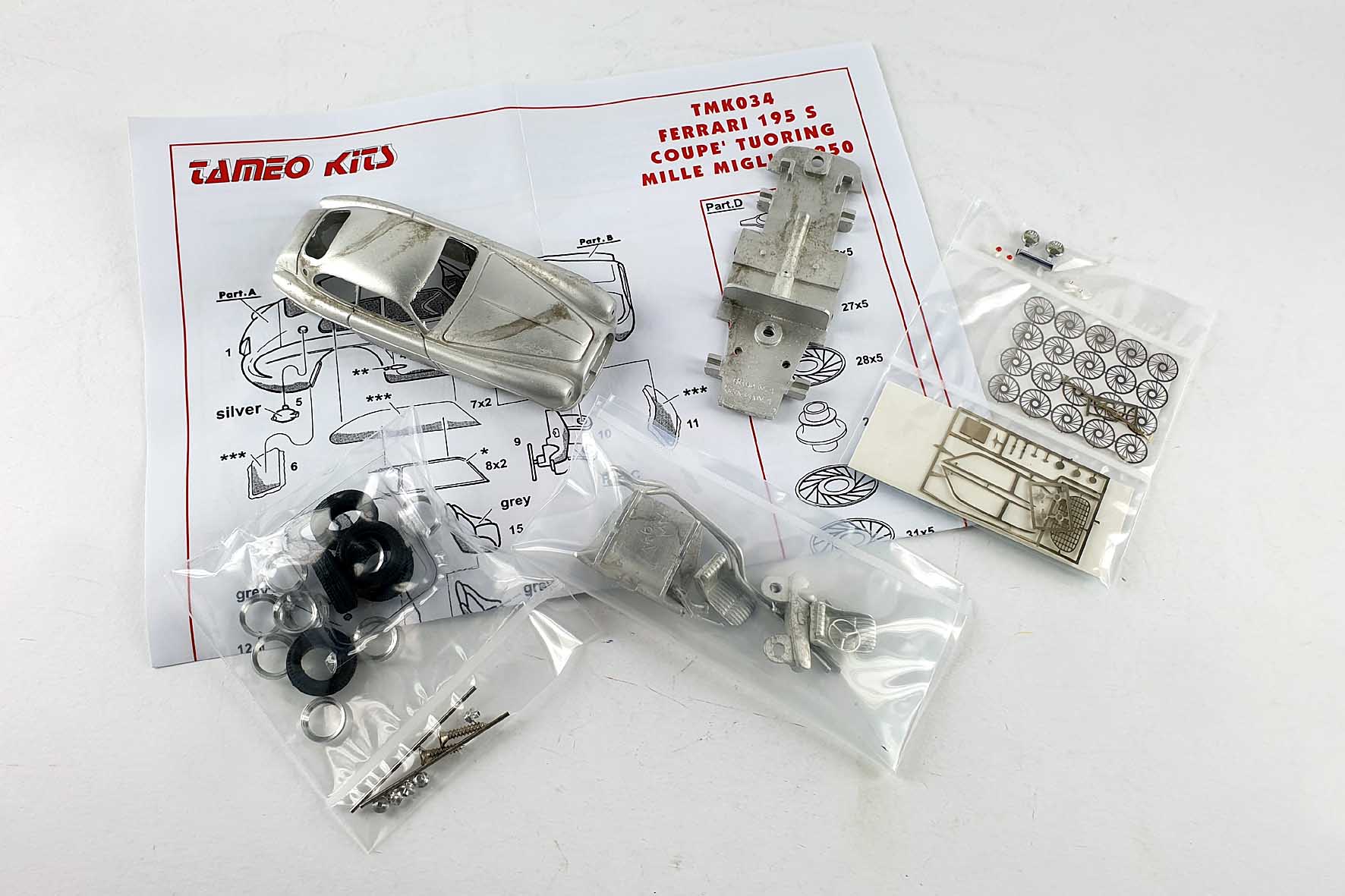 Tameo TMK 034 kit montaggio 1/43 metallo
