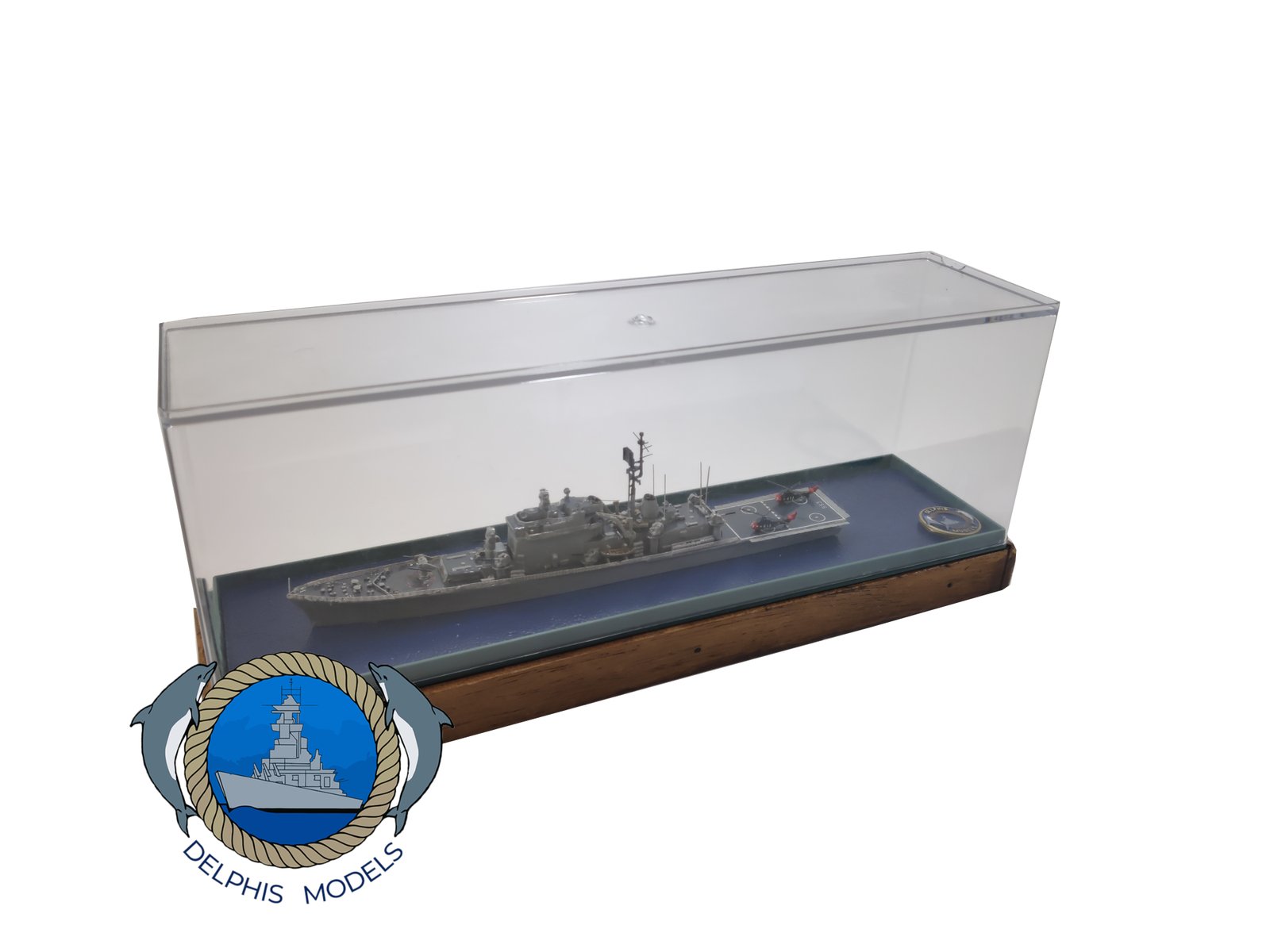 Delphis Models Andrea Doria C553 incrociatore modello montato 1/700