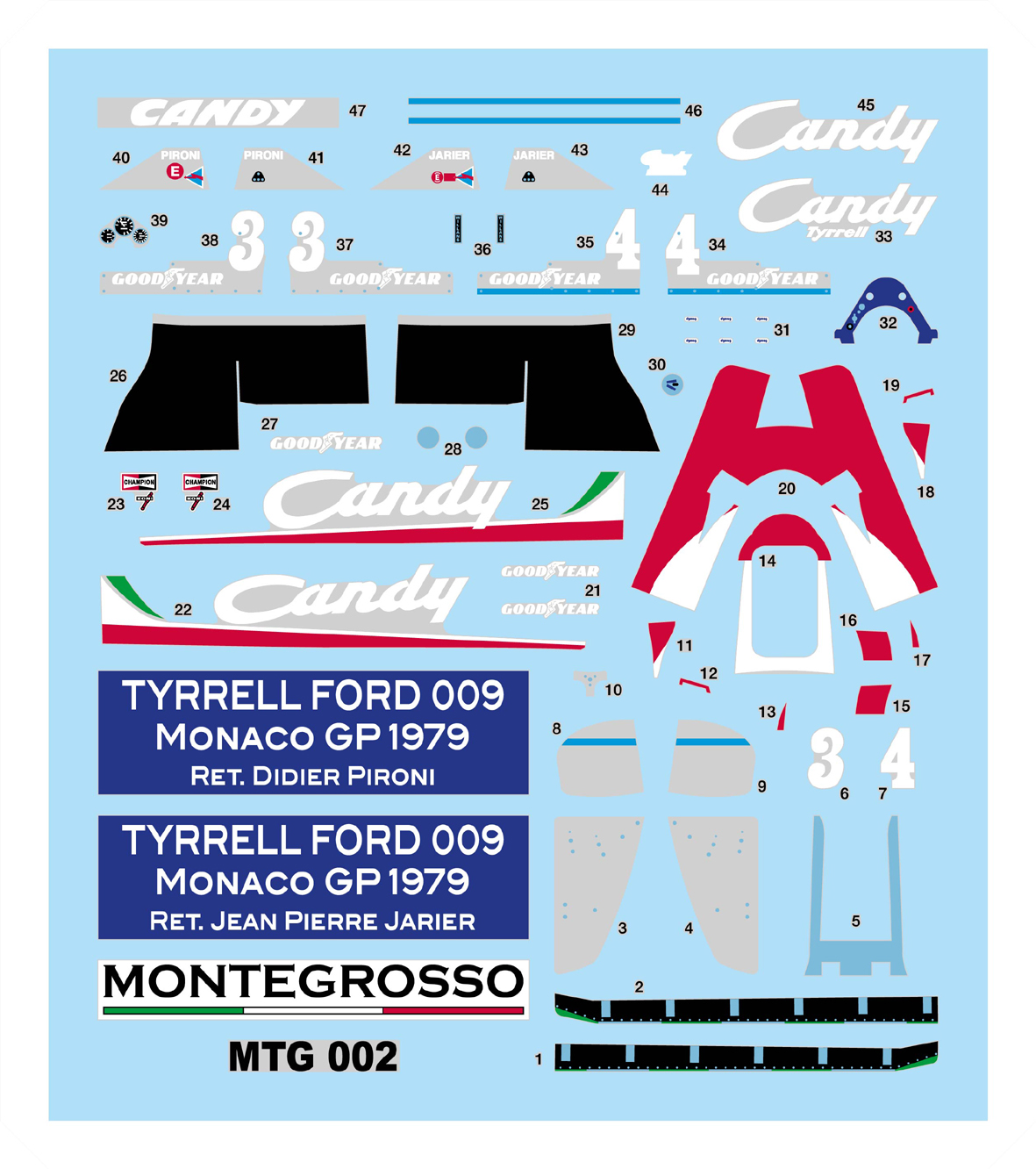 Tameo Kits MTG 002 kit montaggio 1/43