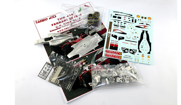Tameo Kits TMK 434 kit montaggio auto F1 1/43