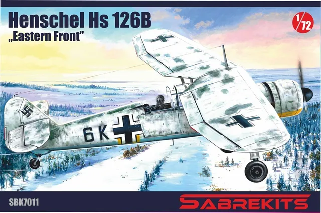 Sabre Kits Henschel Hs 126B Eastern Front kit modello 1:72