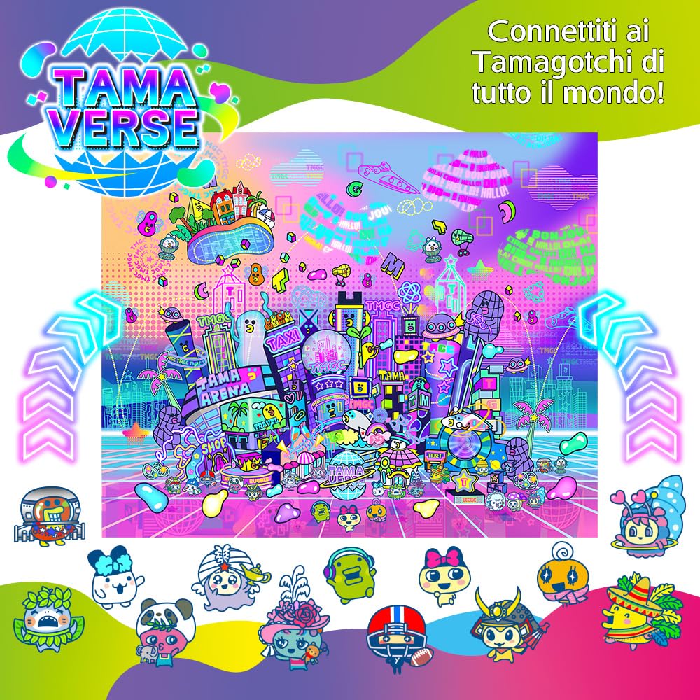 Bandai Tamagotchi Uni 43351 animale virtuale rosa WiFi