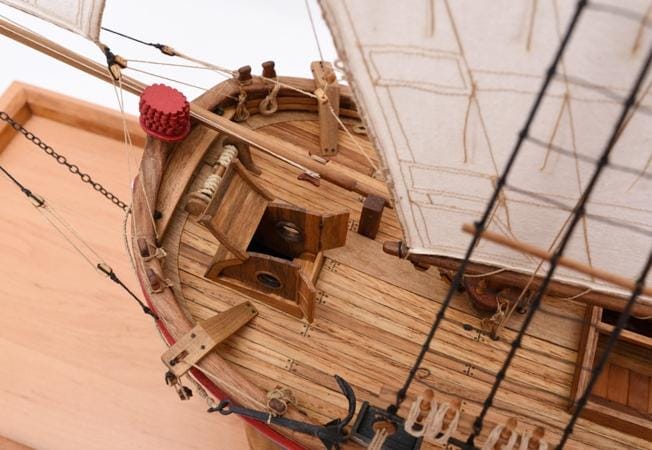 MarisStella Brazzera 1:32 kit modello nave 72cm legno noce