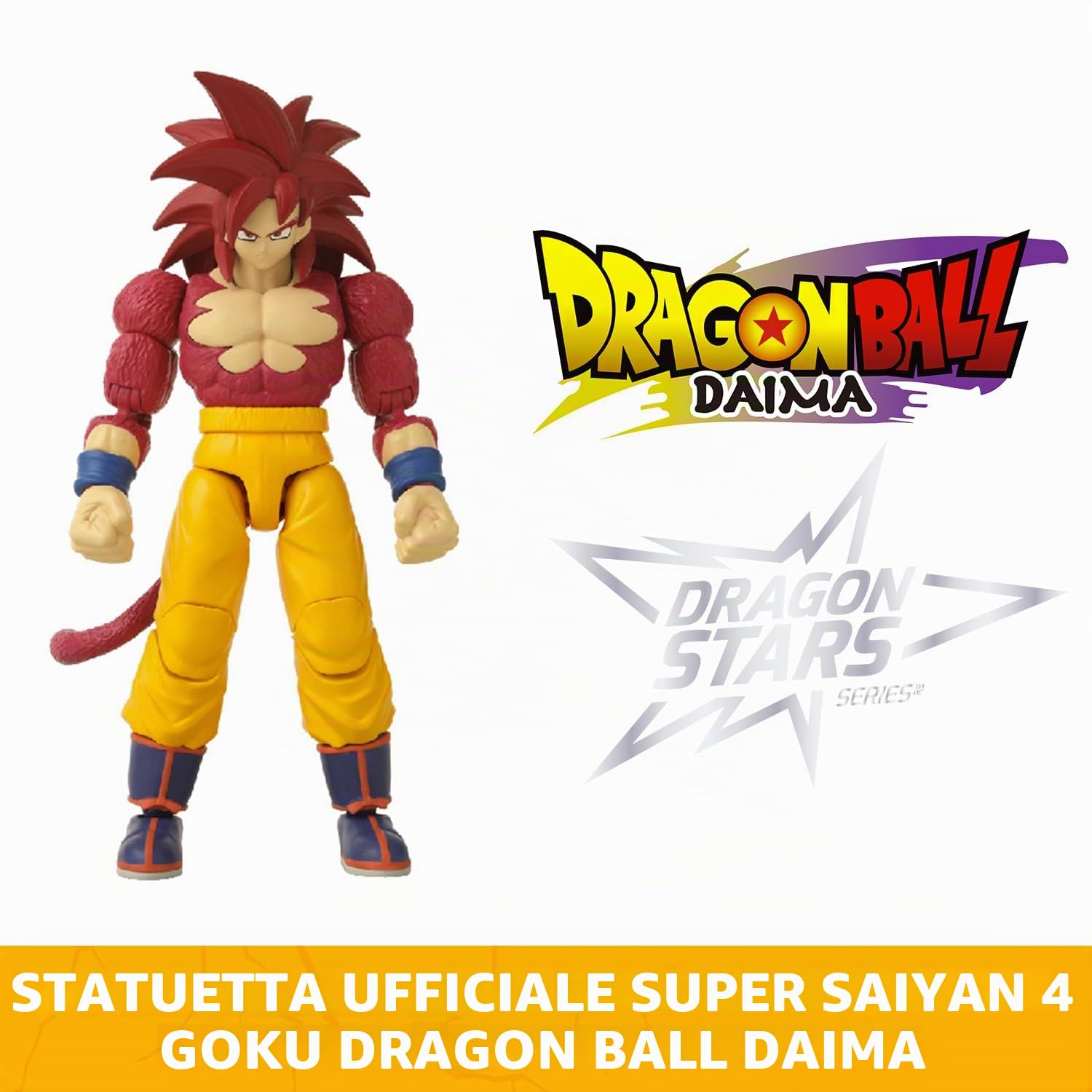 Bandai Dragon Stars Goku Super Saiyan 4 Daima action figure 17 cm