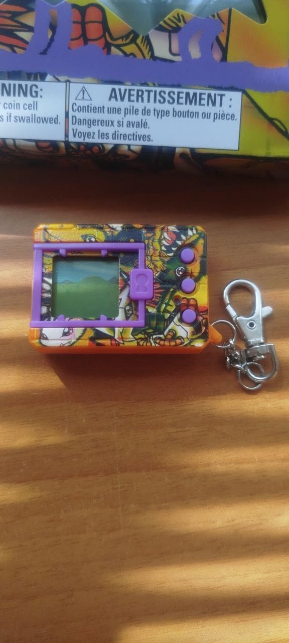 Bandai Digimon Agumon Digivolution animale virtuale arancione
