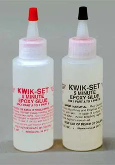 SIG Kwik Set epossidica 5 minuti 4 oz bicomponente