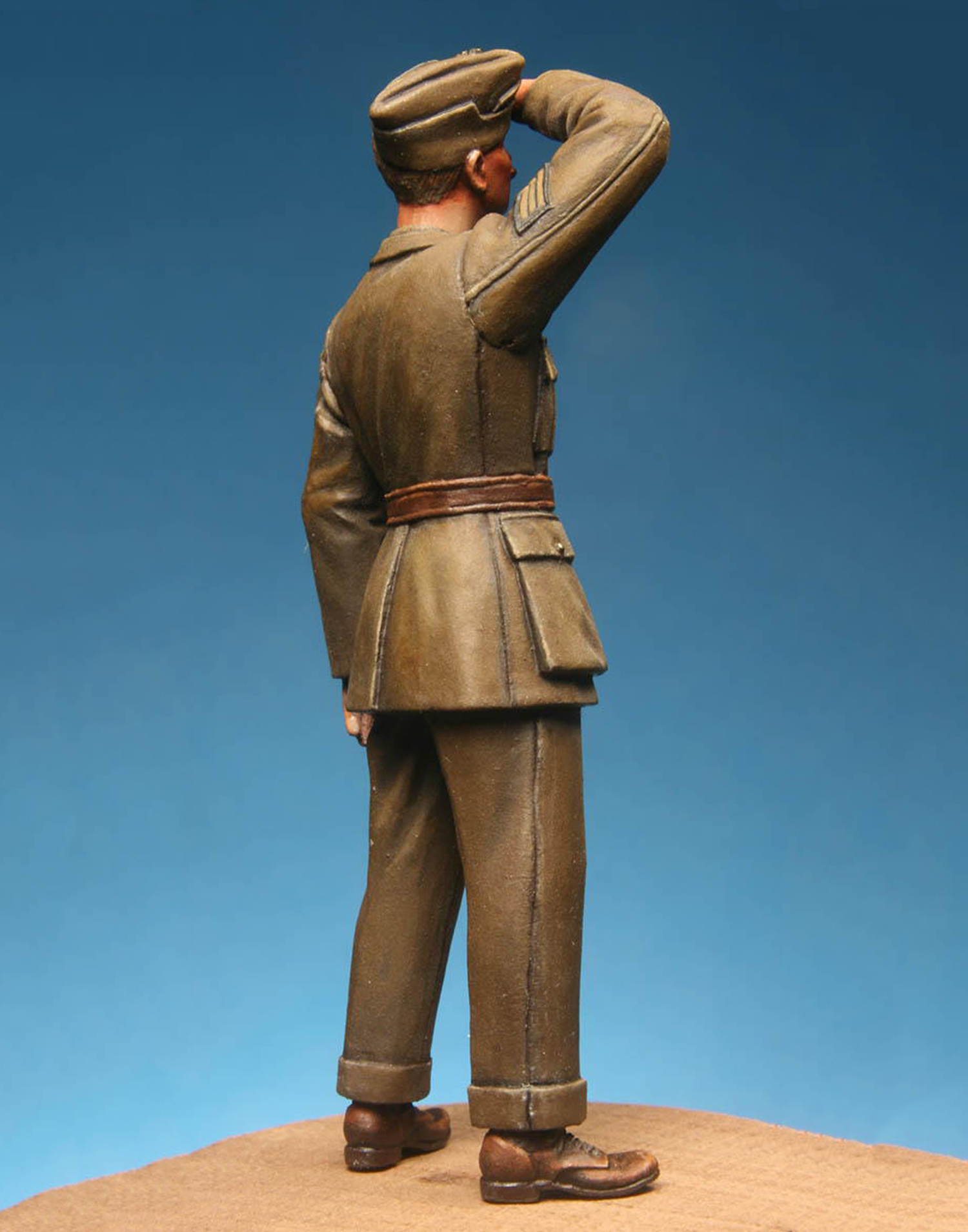 Model Cellar RFC Maintenance Sergeant busto WWI