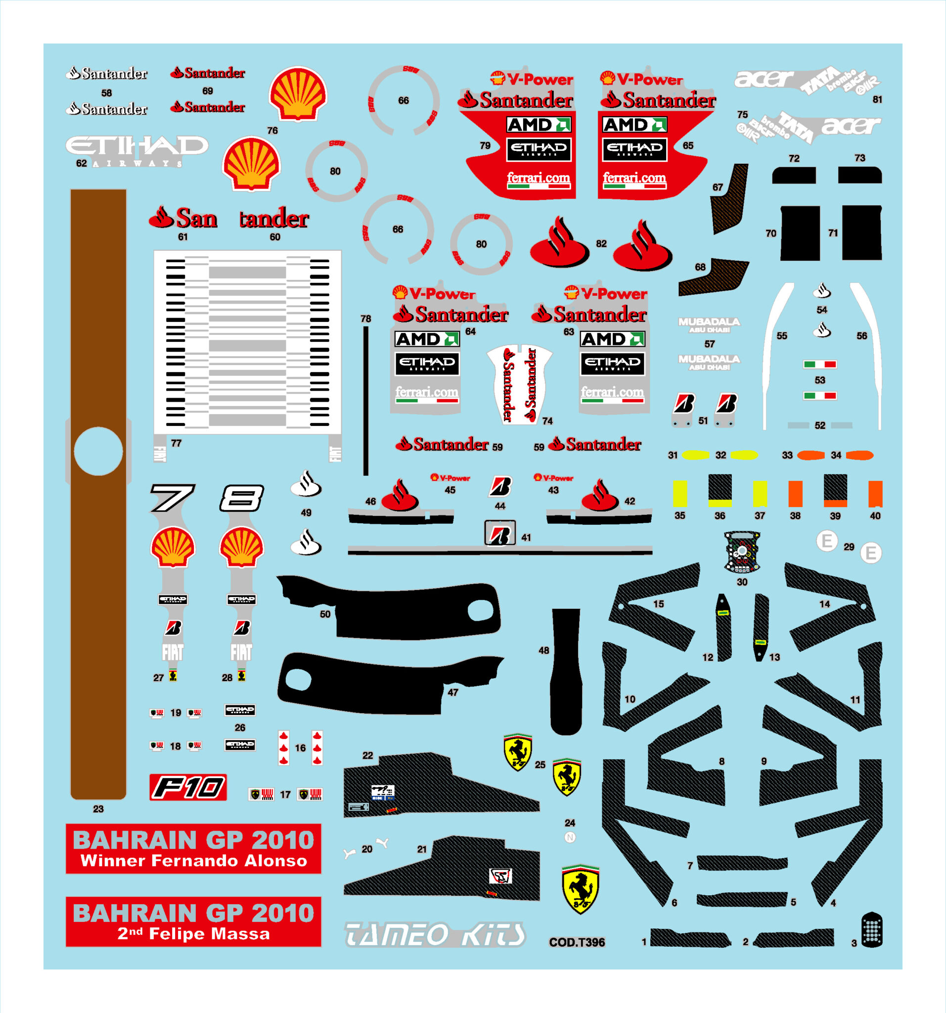 Tameo Kits TMK 389 kit montaggio 1/43 metallo