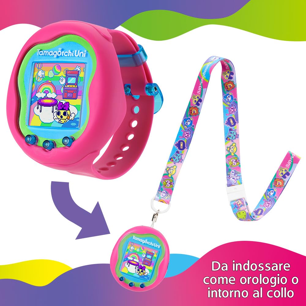 Bandai Tamagotchi Uni 43351 animale virtuale rosa WiFi