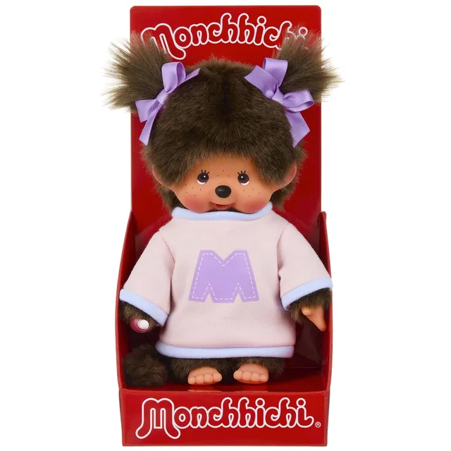 Monchhichi peluche felpa M 20 cm morbido