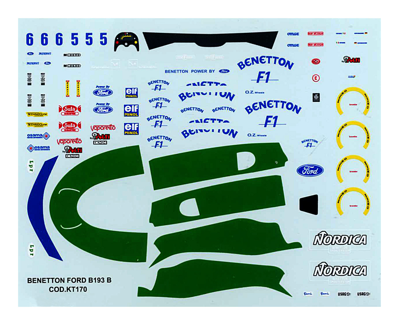 Tameo TMK 170 kit di montaggio