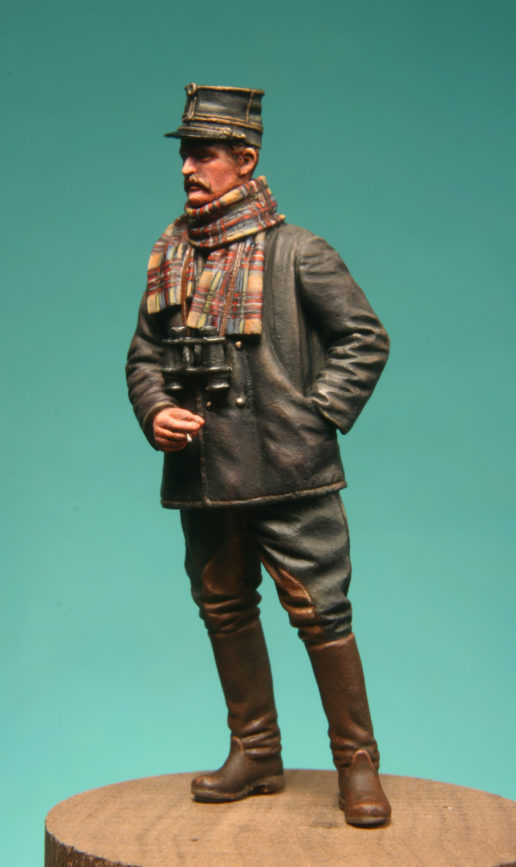 Model Cellar WWI Belgian Armored Car Crewman 1 figurino carrista