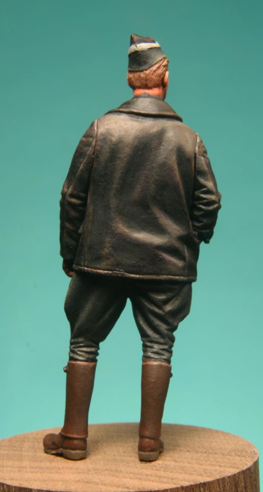 Model Cellar WWI Belgian Armored Car Crewman 2 figurino carrista