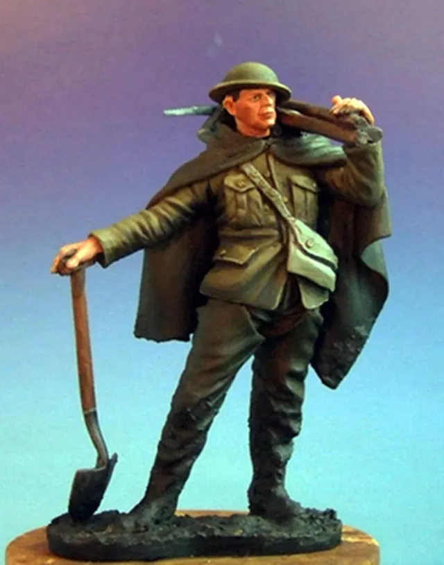 Model Cellar WWI British Work Party figurino fanteria