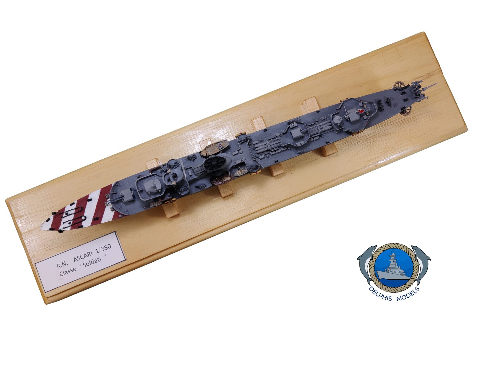 Delphis Models Classe Soldati kit nave 1:700 cacciatorpediniere