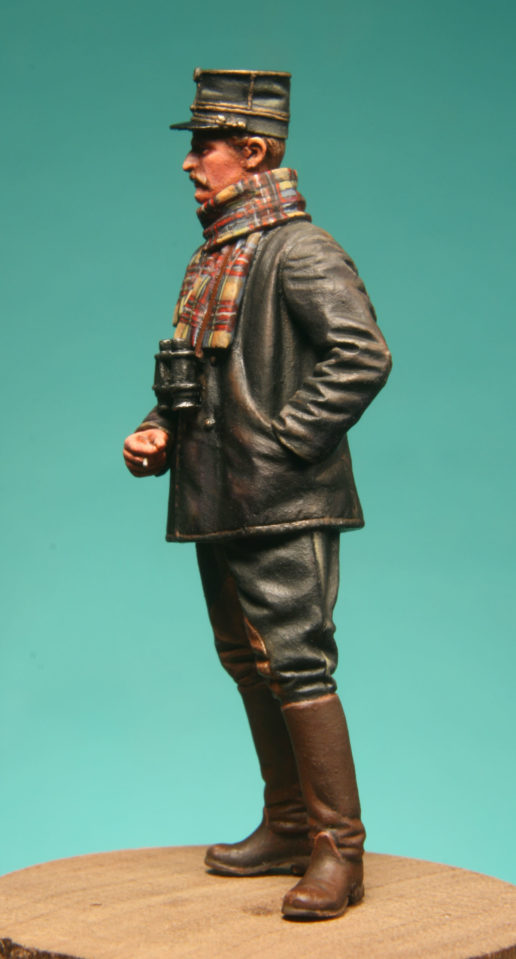 Model Cellar WWI Belgian Armored Car Crewman 1 figurino carrista