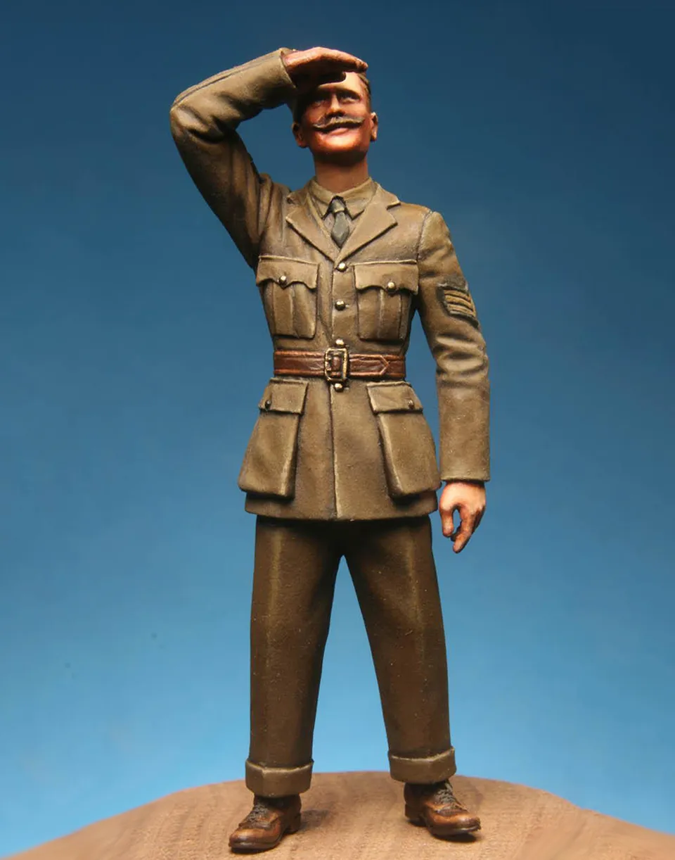 Model Cellar RFC Maintenance Sergeant busto WWI