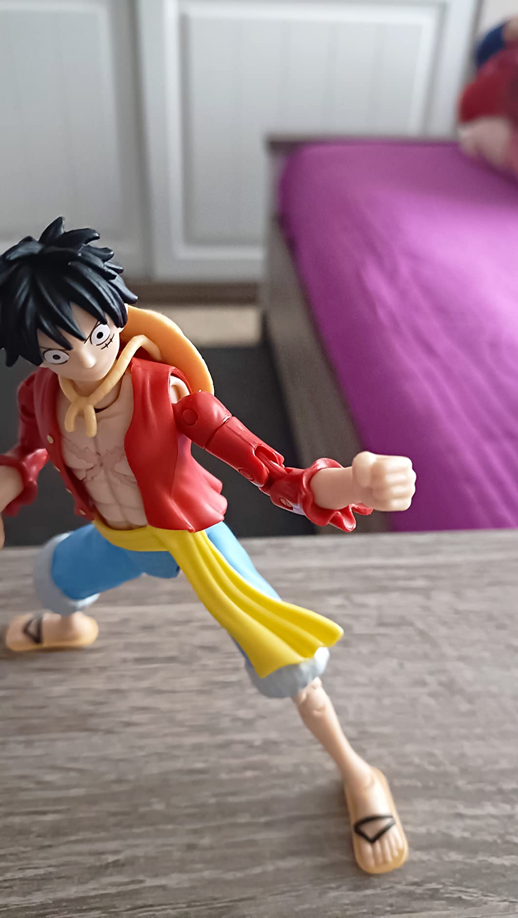 Bandai Anime Heroes Monkey D. Rufy action figure 17 cm articolata