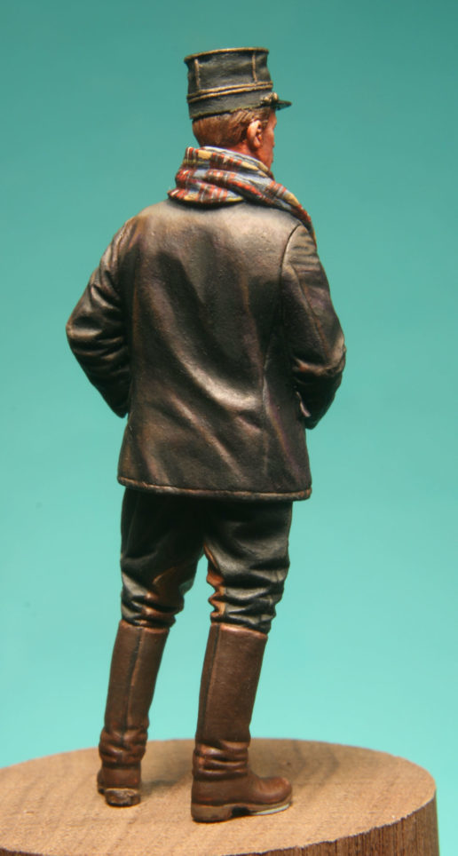 Model Cellar WWI Belgian Armored Car Crewman 1 figurino carrista