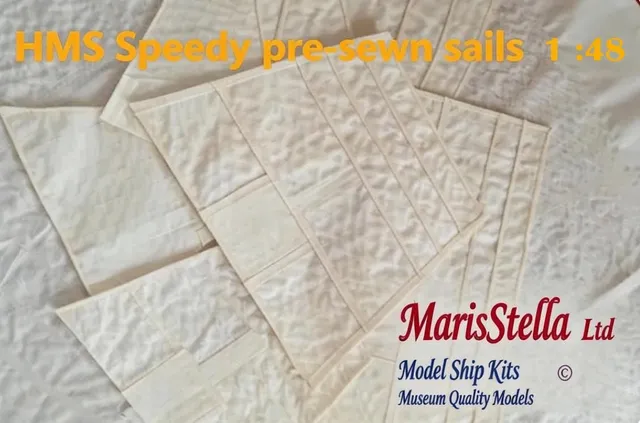 MarisStella HMS Speedy set vele precucite 27 vele tela