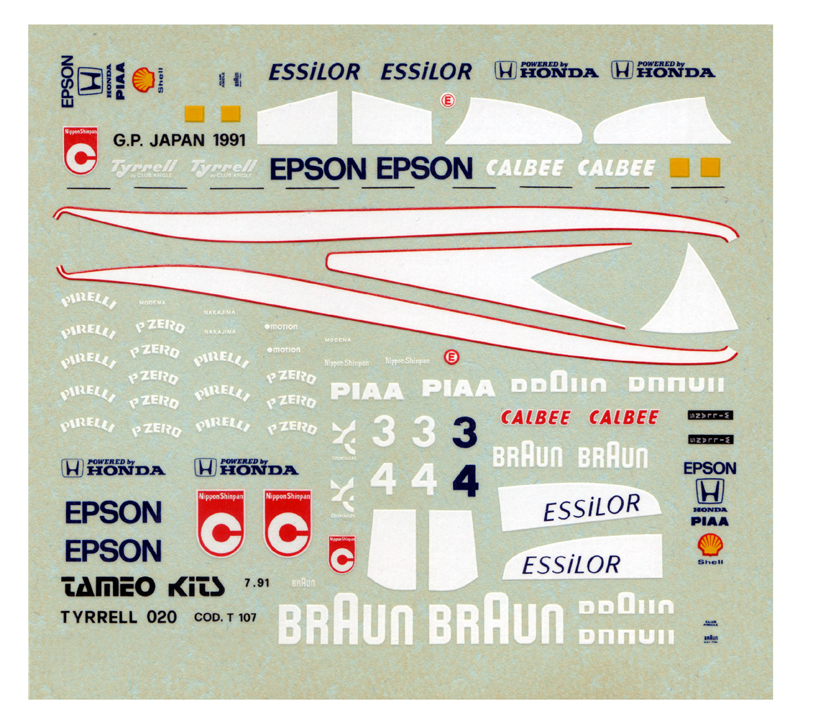 Tameo Kits TMK 140 kit auto 1/43 metallo