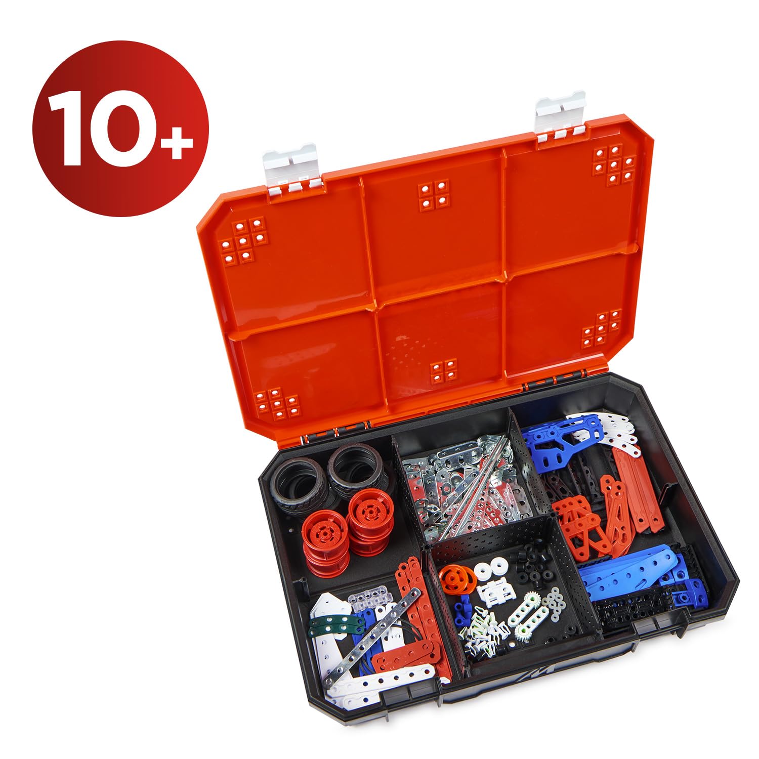 Meccano Valigetta Costruzione 5 in 1 kit 437 pezzi metallo
