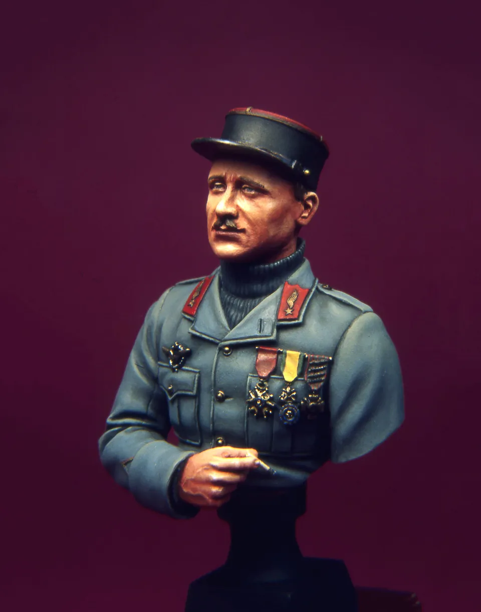 Model Cellar Raoul Lufbery 1917 figurino WWI