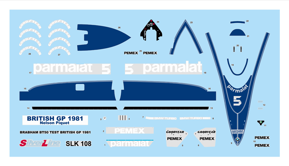 Tameo Kits SLK 108 kit montaggio in metallo