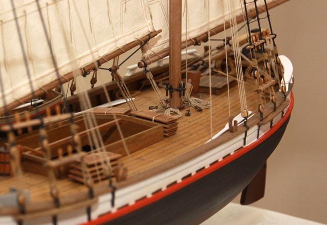 MarisStella Trabaccolo 1:32 kit nave legno interni arredati