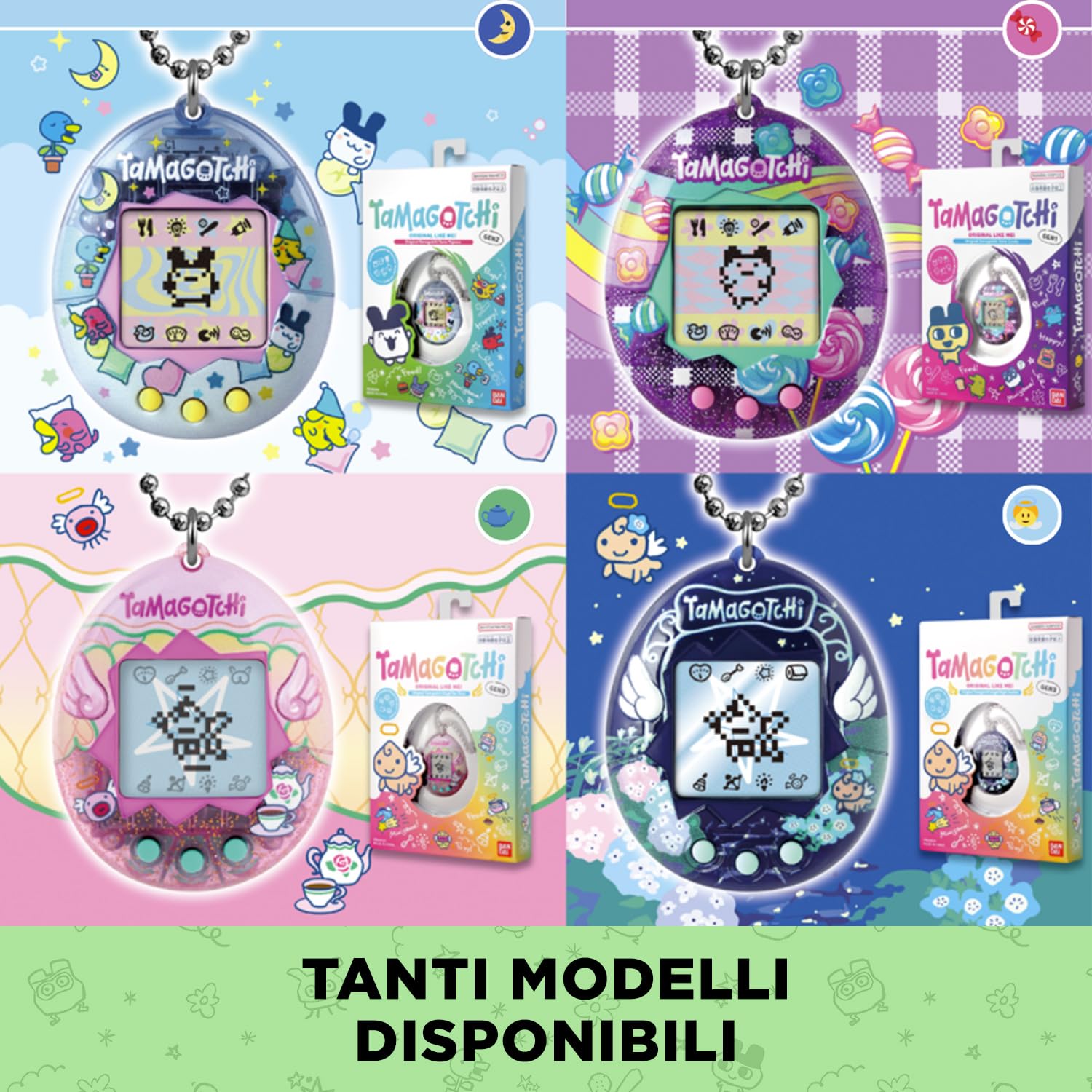 Tamagotchi Originale Angel Night Garden animaletto virtuale