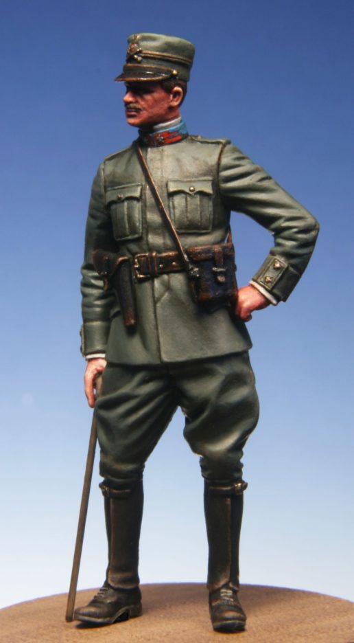 Model Cellar WWI Italian Officer figurino ufficiale