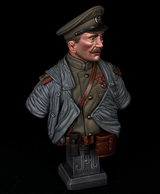 Model Cellar Russian Officer 1914 busto in resina