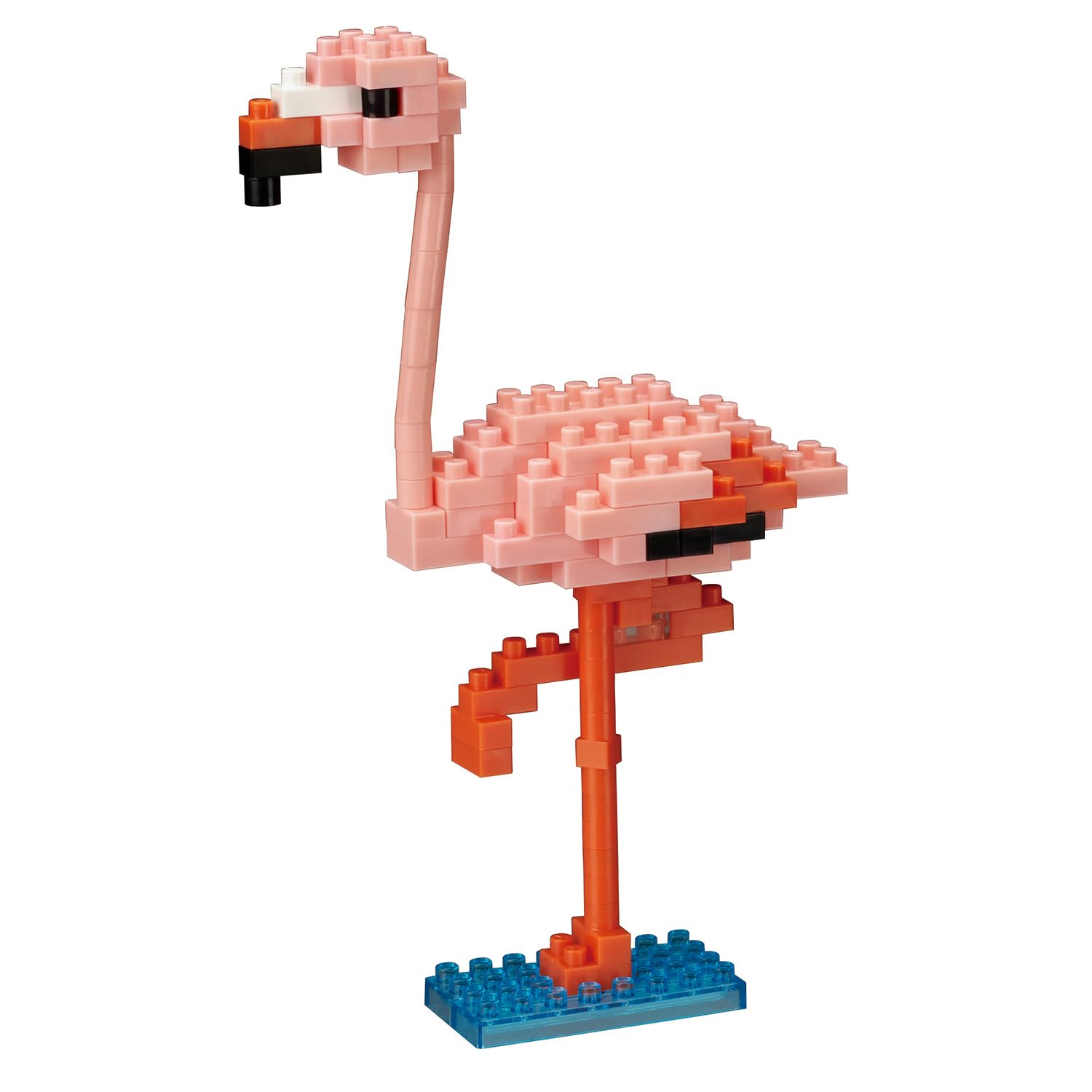 Bandai Nanoblock NBC204 fenicottero rosa set mattoncini