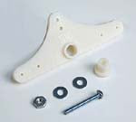 SIG Bellcrank 90 Degree squadretta nylon 1 pz autolubrificante