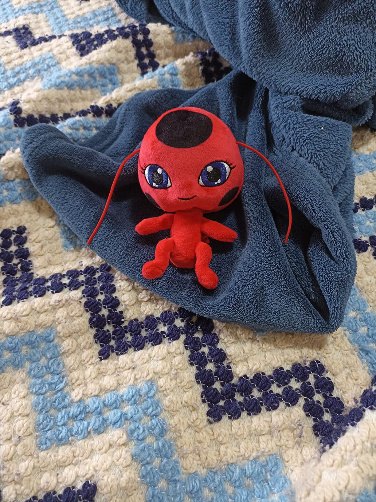 Miraculous Kwami Ziggy peluche 15 cm capra grigia
