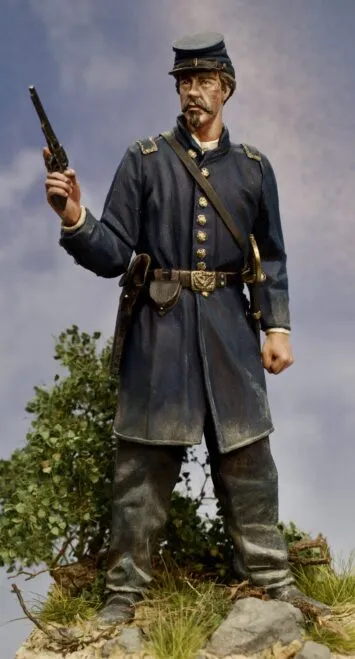 Model Cellar Union Officer US Civil War figura Gettysburg 1863