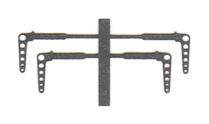 Tameo Kits FT 11 ganci cofano tipo B 12 pezzi anni 50-60